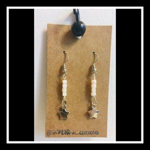 Graced Star ⭐ Handmade Drop Down Earrings